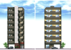 マンション立面